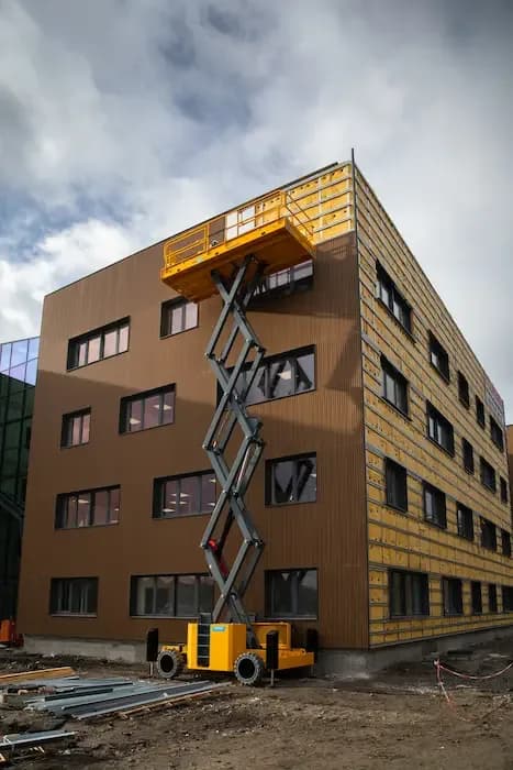 Haulotte HS15: Plataforma Elevatória Tesoura