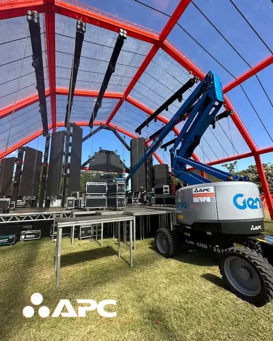 Plataformas Elevatórias e sua Utilização em Eventos