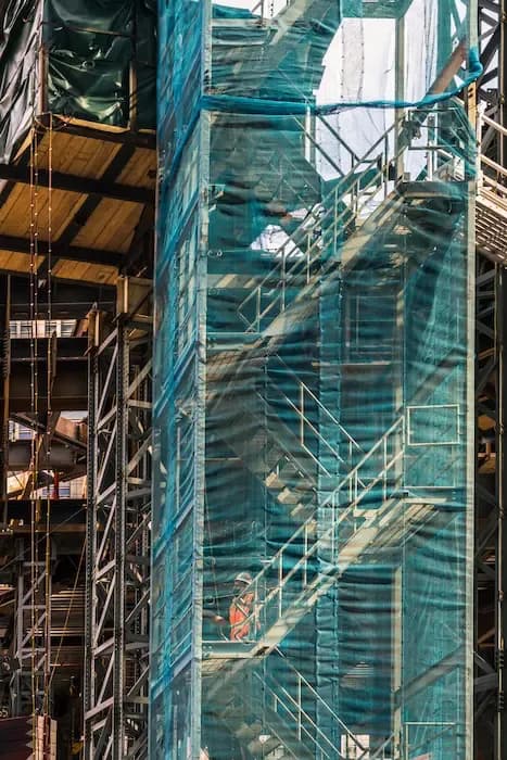 Tela Fachadeira de Proteção para Obras de Construção Civil
