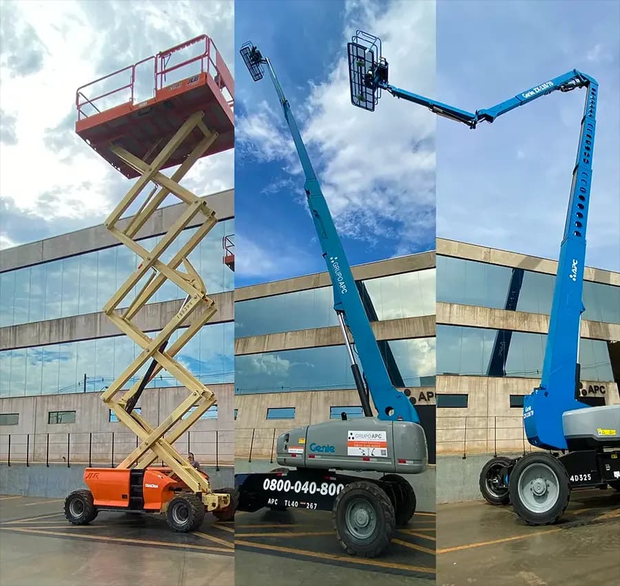 Qual plataforma elevatória melhor se encaixa nas suas necessidades?