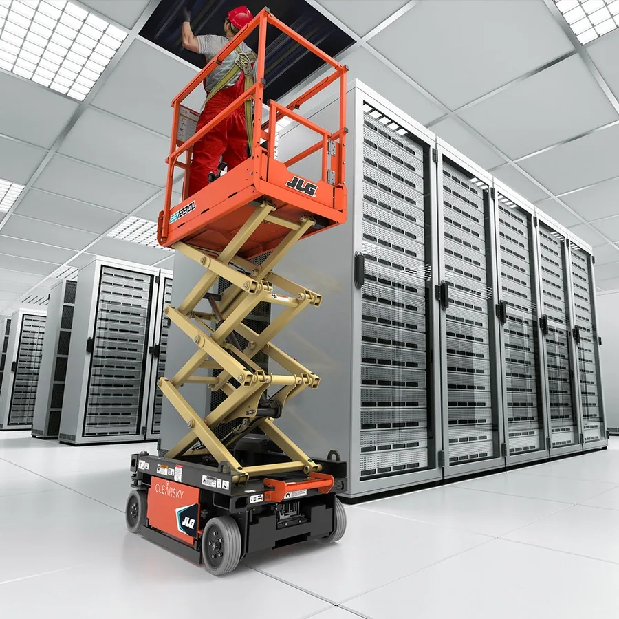 fabricante de plataformas elevatórias JLG. Plataformas Pantográficas (Tesouras) - JLG 2030ES NMT Tesoura Elétrica