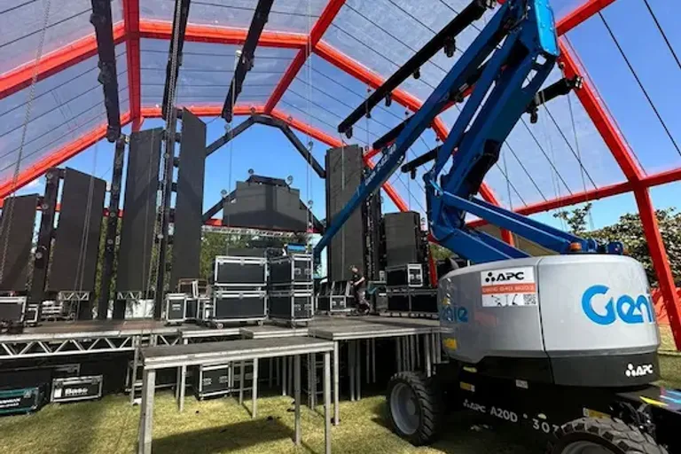 Plataformas Elevatórias e sua Utilização em Eventos