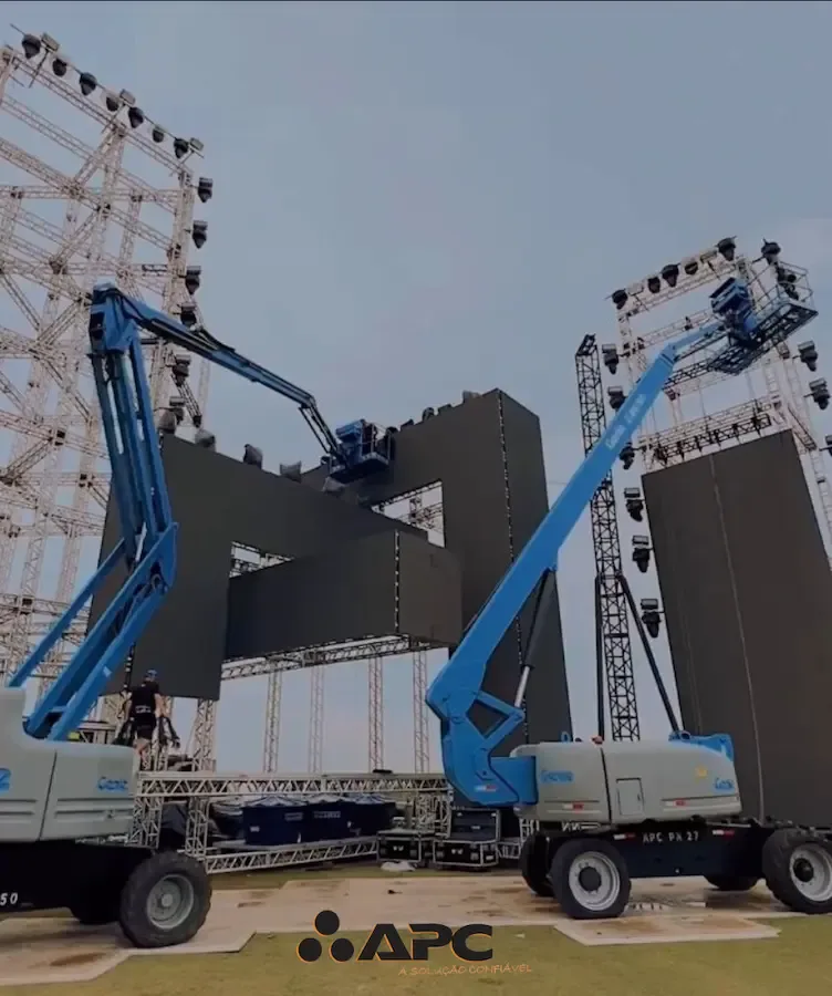 Plataformas Elevatórias e sua Utilização em Eventos