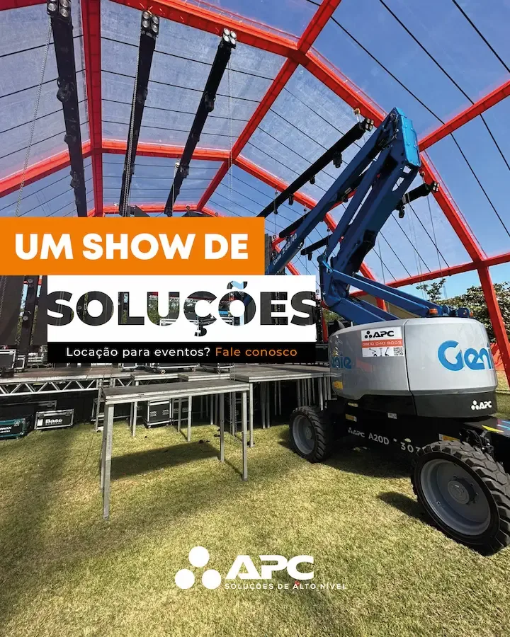 Plataformas Elevatórias e sua Utilização em Eventos